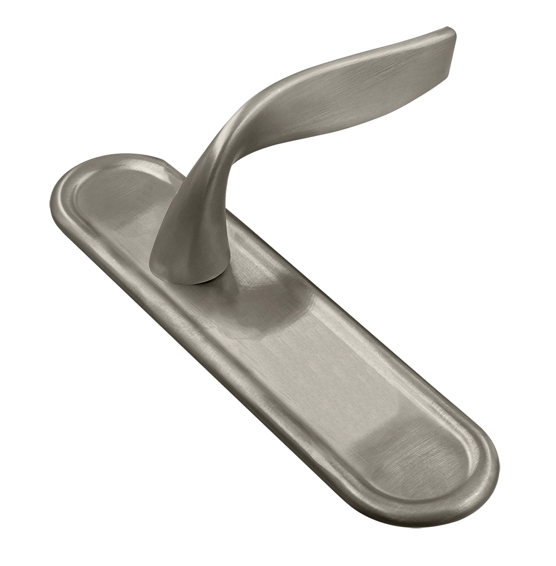 Ручка дверная SKYSCRAPER PLR SMI на планке, цвет Весенняя дымка/Spring Mist фото купить Ставрополь