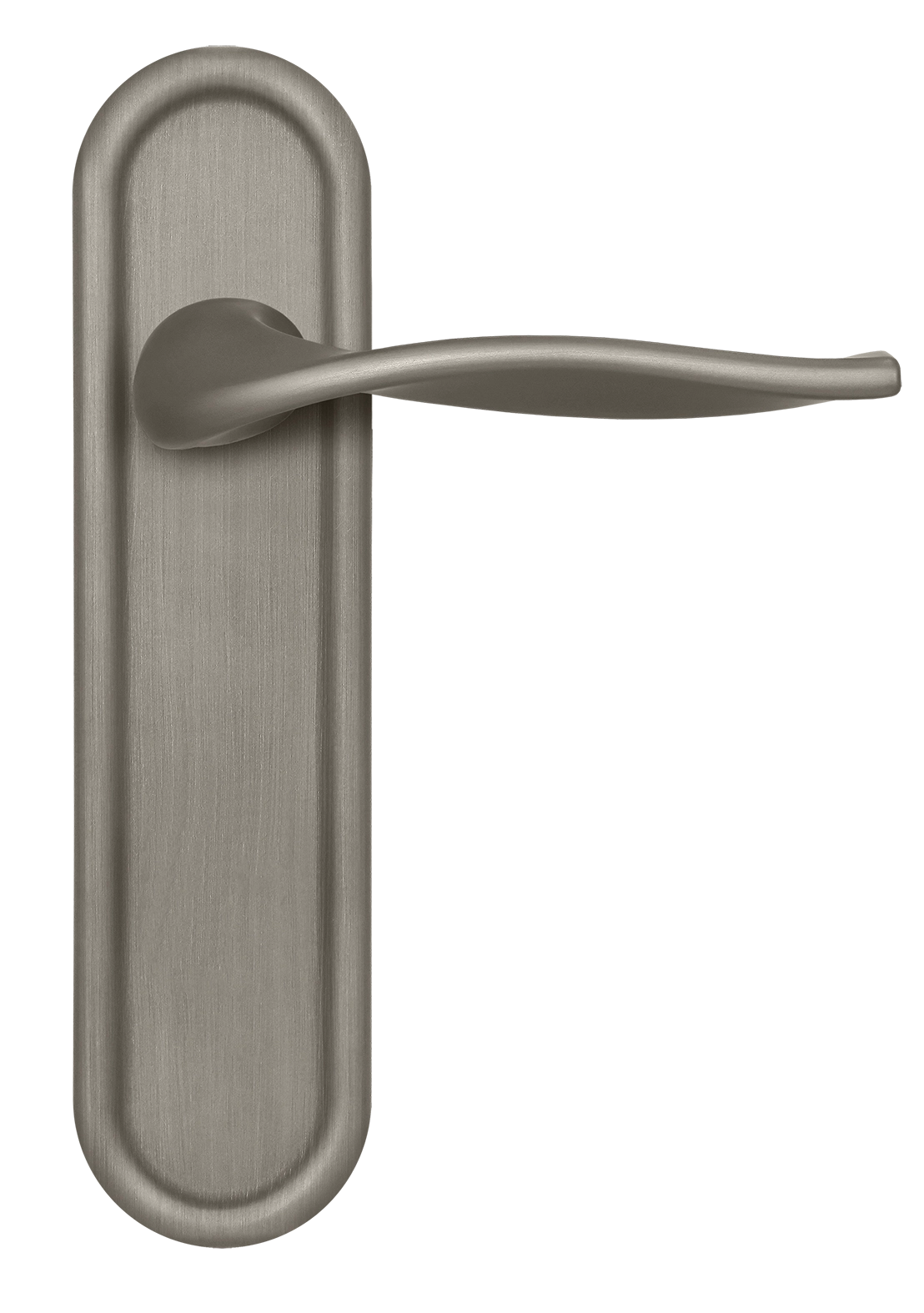 Ручка дверная SKYSCRAPER PLR SMI на планке, цвет Весенняя дымка/Spring Mist фото купить в Ставрополе