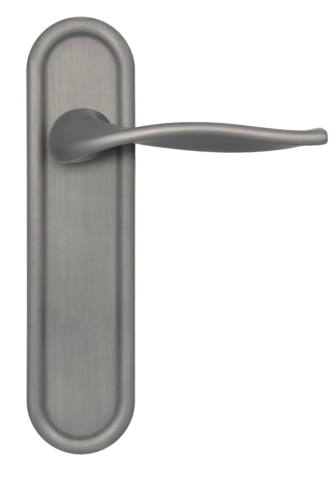 Ручка дверная SKYSCRAPER PLR WF на планке, цвет Зимняя стужа/Winter Frost фото купить в Ставрополе