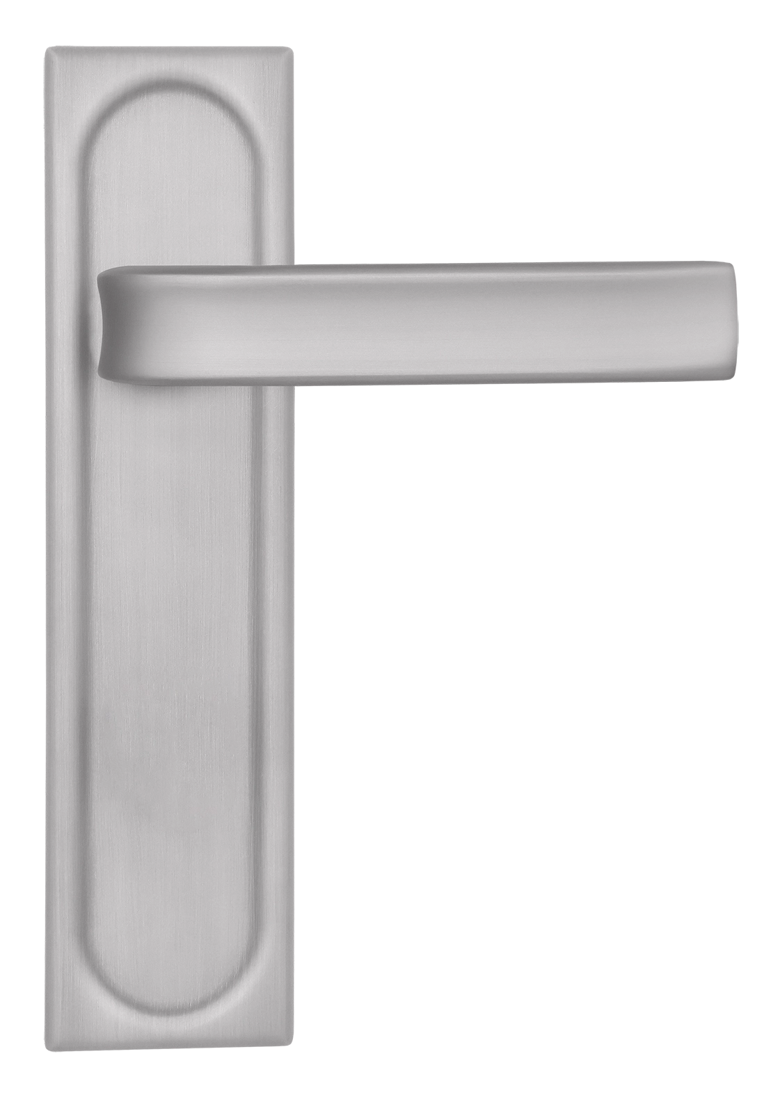 Ручка дверная THE BUS STATION PLS SSW на планке, цвет Стокгольмский снегопад/Stockholm Snowfall фото купить в Ставрополе