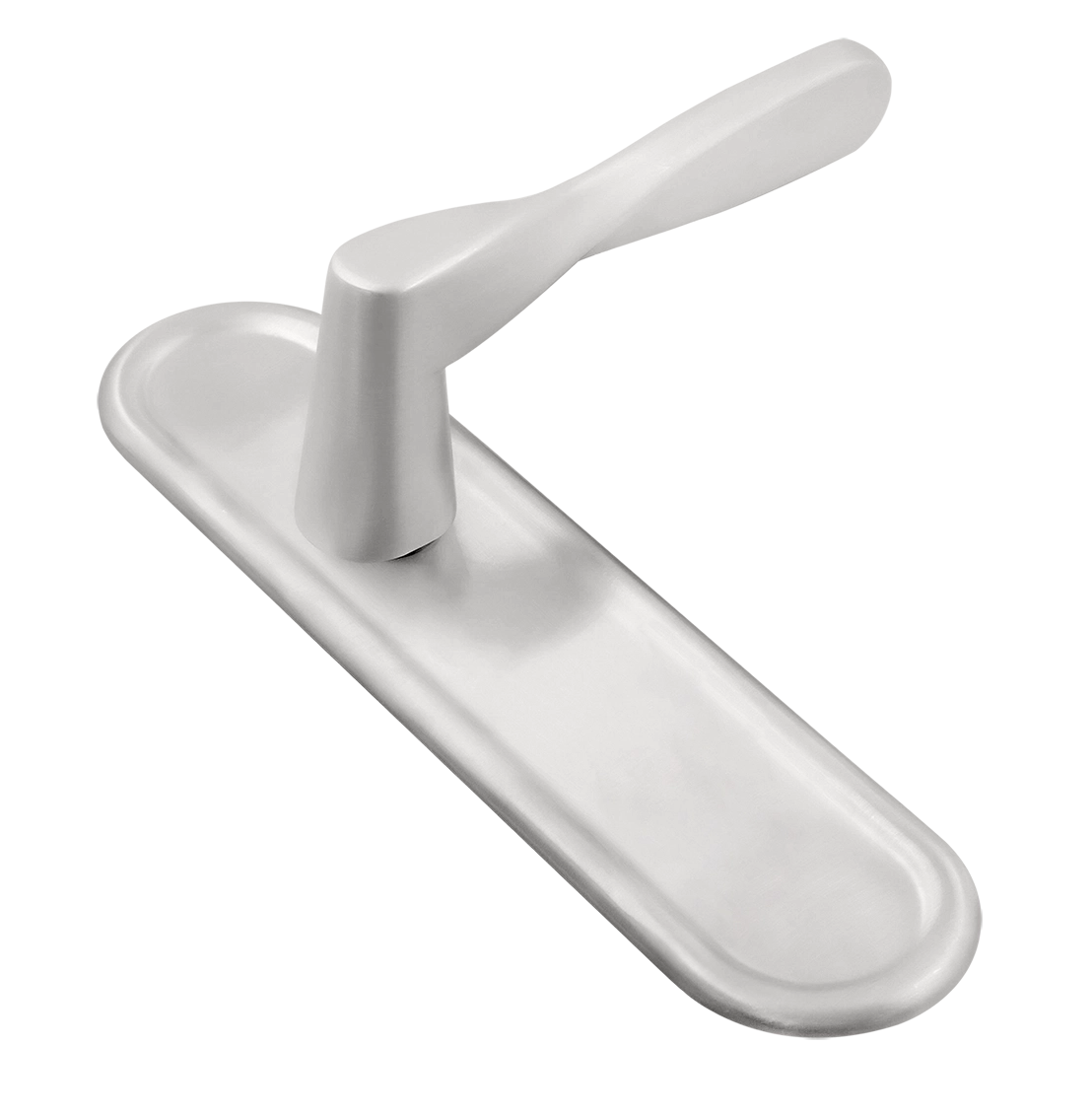 Ручка дверная THE OLYMPICS PLR SSW на планке, цвет Стокгольмский снегопад/Stockholm Snowfall фото купить Ставрополь