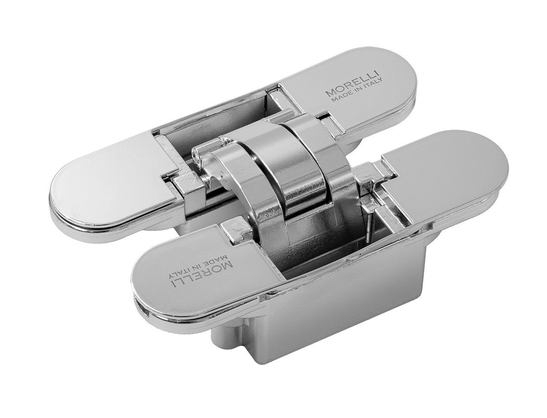Петля скрытая HH-20 PC, врезная с 3D-регулировкой, вес полотна до 60 кг цвет хром фото купить Ставрополь