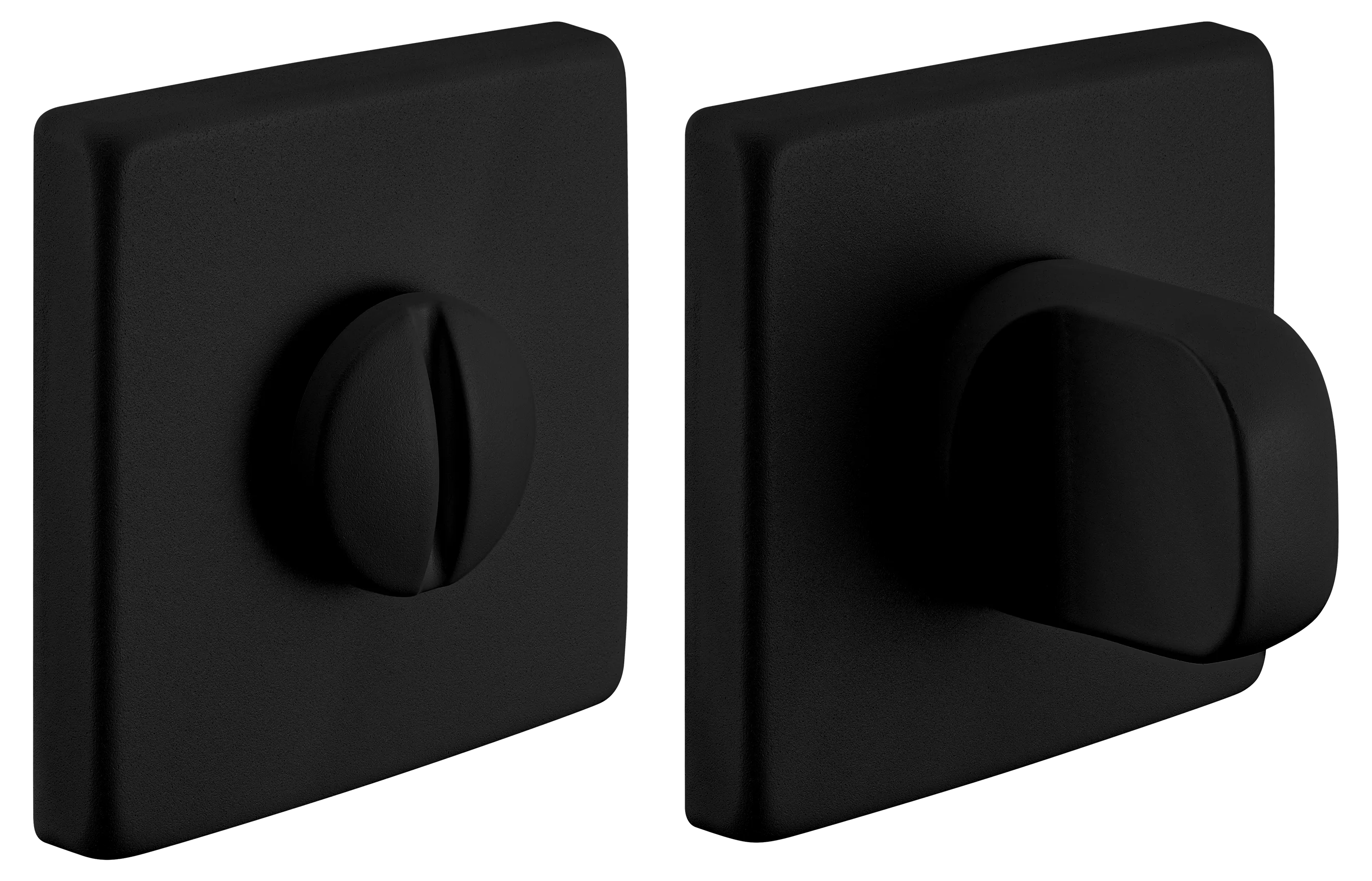 LUX-WC-S5 NERO, завертка дверная, цвет - черный фото купить Ставрополь