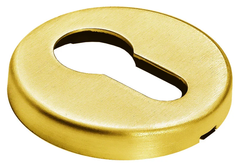 LUX-KH-R5 OSA, накладка на евроцилиндр, цвет - матовое золото фото купить Ставрополь