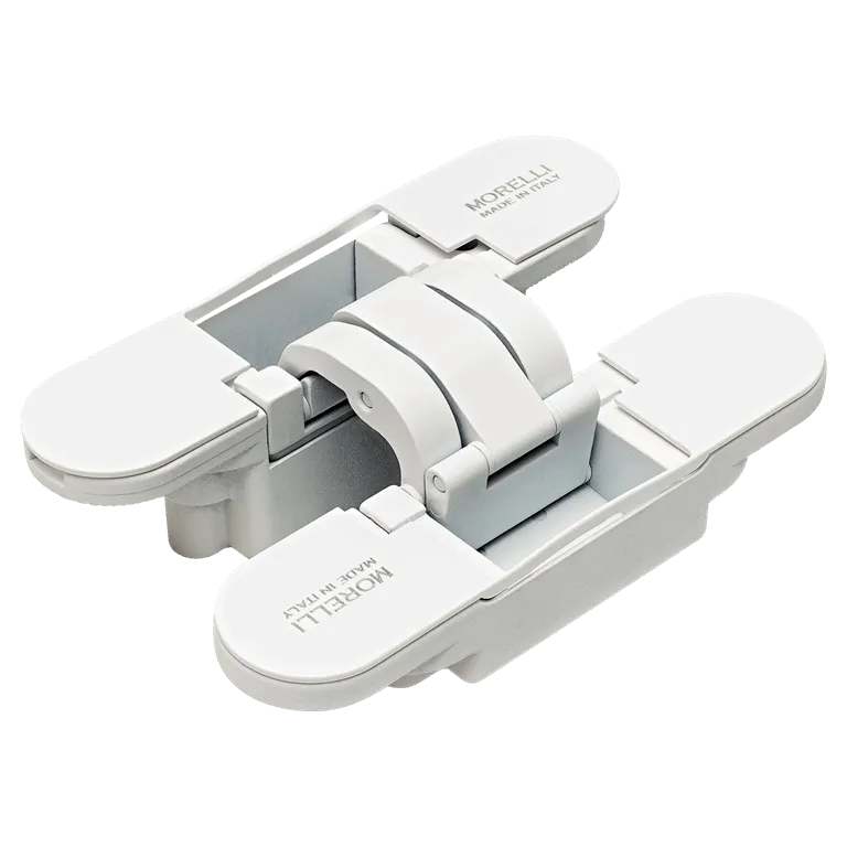 Петля скрытая HH-20 W, врезная с 3D-регулировкой, вес полотна до 60 кг, цвет белый фото купить Ставрополь