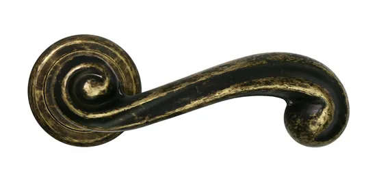 PLAZA, ручка дверная CC-1 OBA, цвет - античная бронза фото купить в Ставрополе