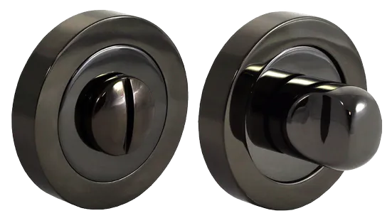 LUX-WC-R2 NIN, завертка сантехническая, цвет - черный никель фото купить Ставрополь